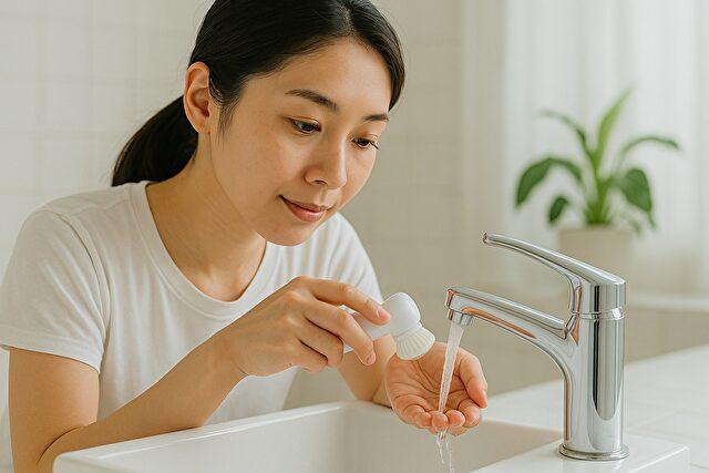  使用後のブラシのお手入れ