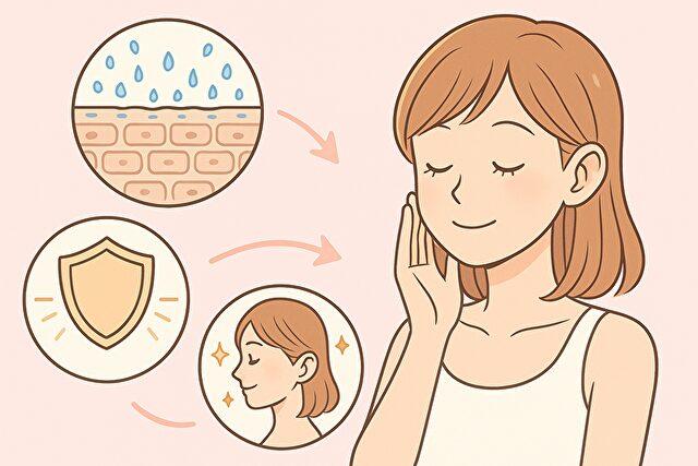 セラミドの主な効果３つ