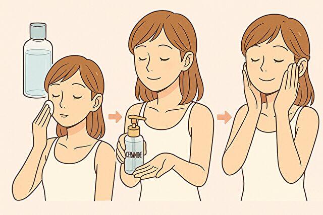 セラミドの効果的な使い方：毎日のスキンケアで意識したいポイント