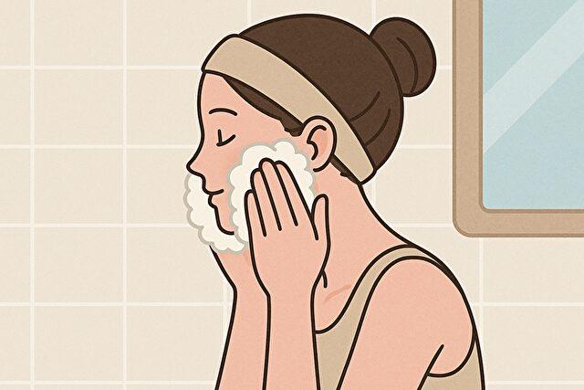 洗顔の正しい使い方