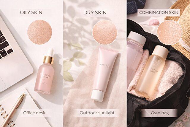 肌タイプ・シーン別おすすめの選び方