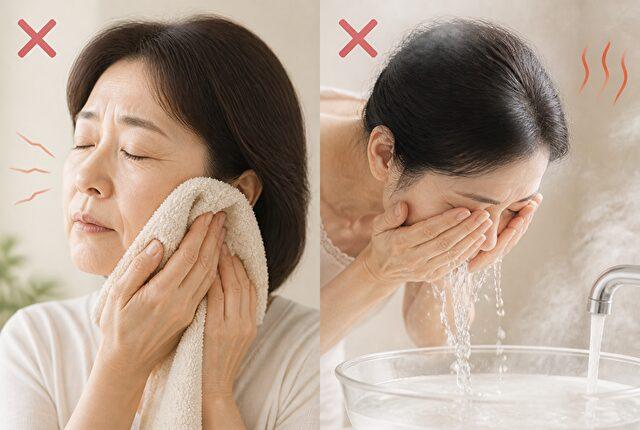 アラ還の肌荒れを悪化させるNG習慣